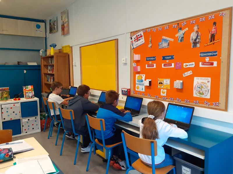 classe d'informatique CM2