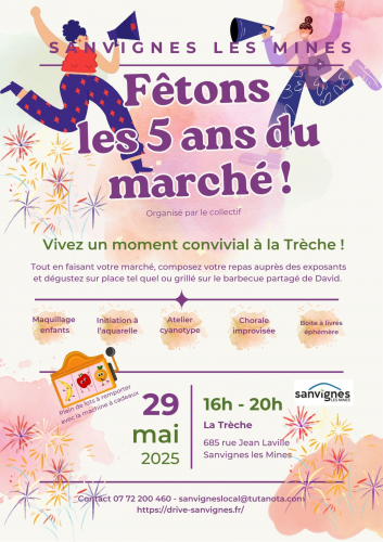 le marché fête ses 5 ans
