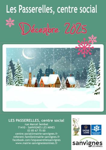 programme du centre social pour le mois de décembre