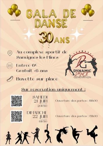gala des 30 ans du dynamic dance generation