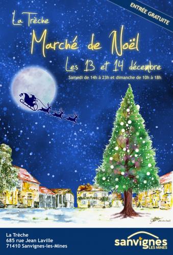 Marché de Noël 13 et 14 décembre 2025 à la Trèche