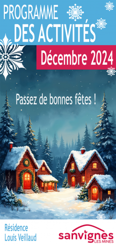 première du calendrier séniors de décembre