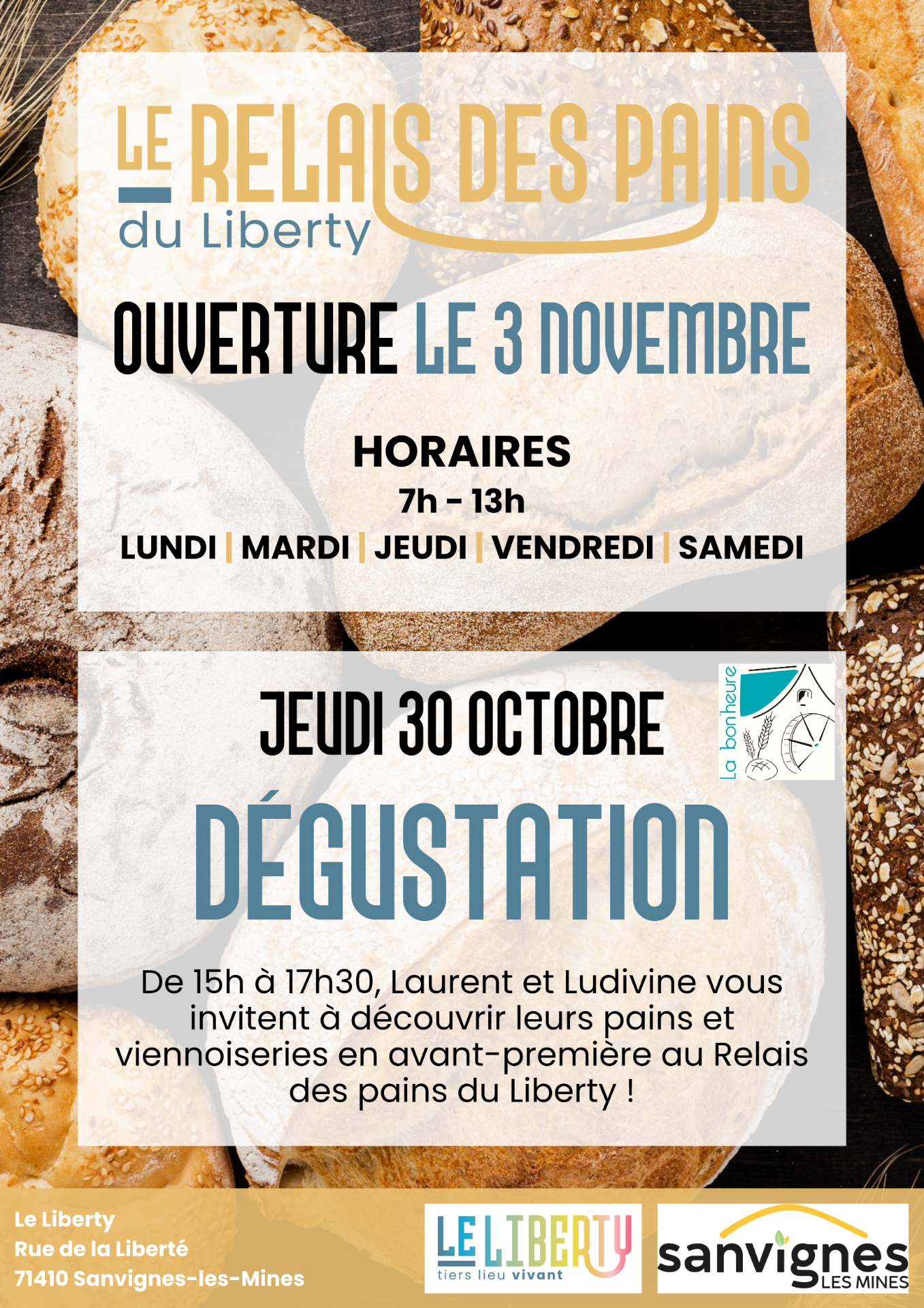 affiche relais des pains