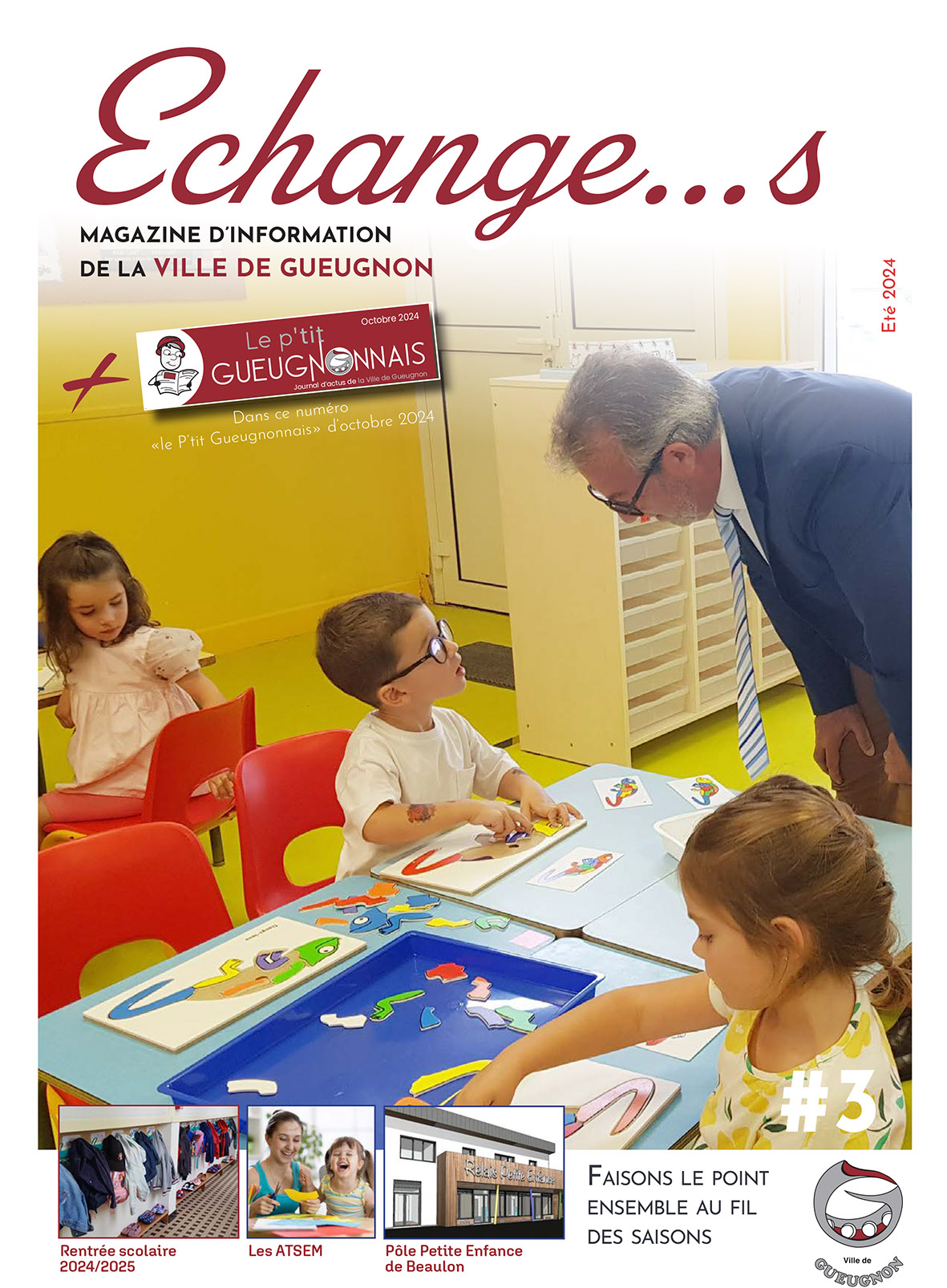 Echante...2 n° 3, magazine municipal de la ville de Gueugnon n° 3