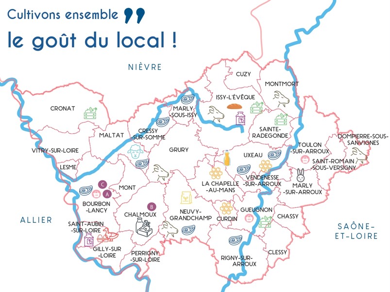 Carte producteurs locaux