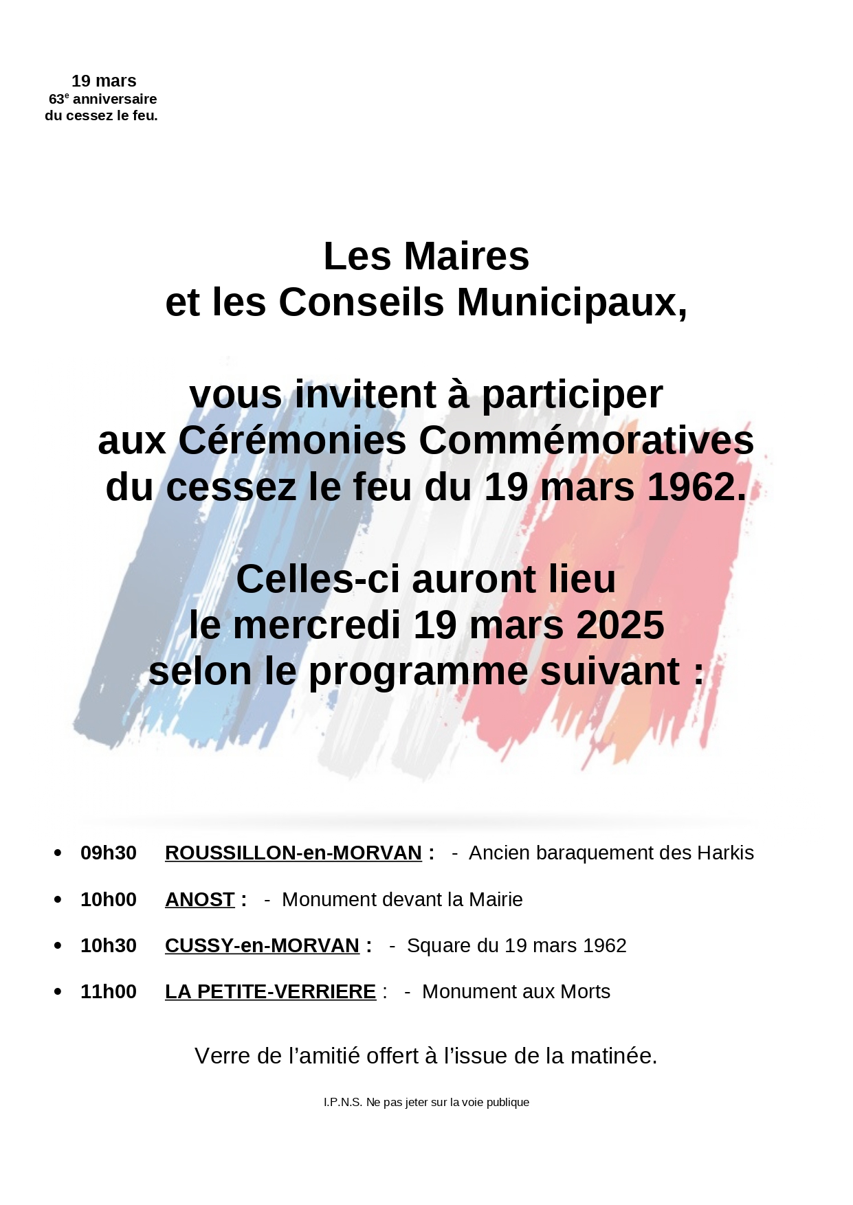 affiche 19 mars