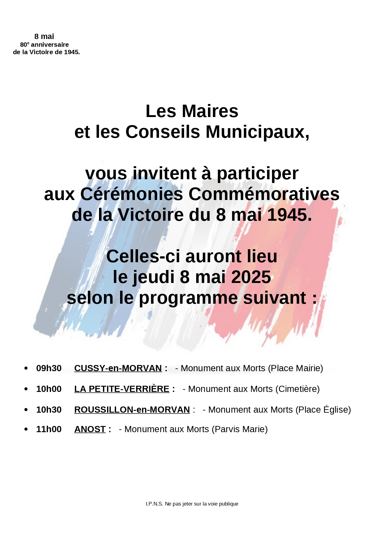 8 mai