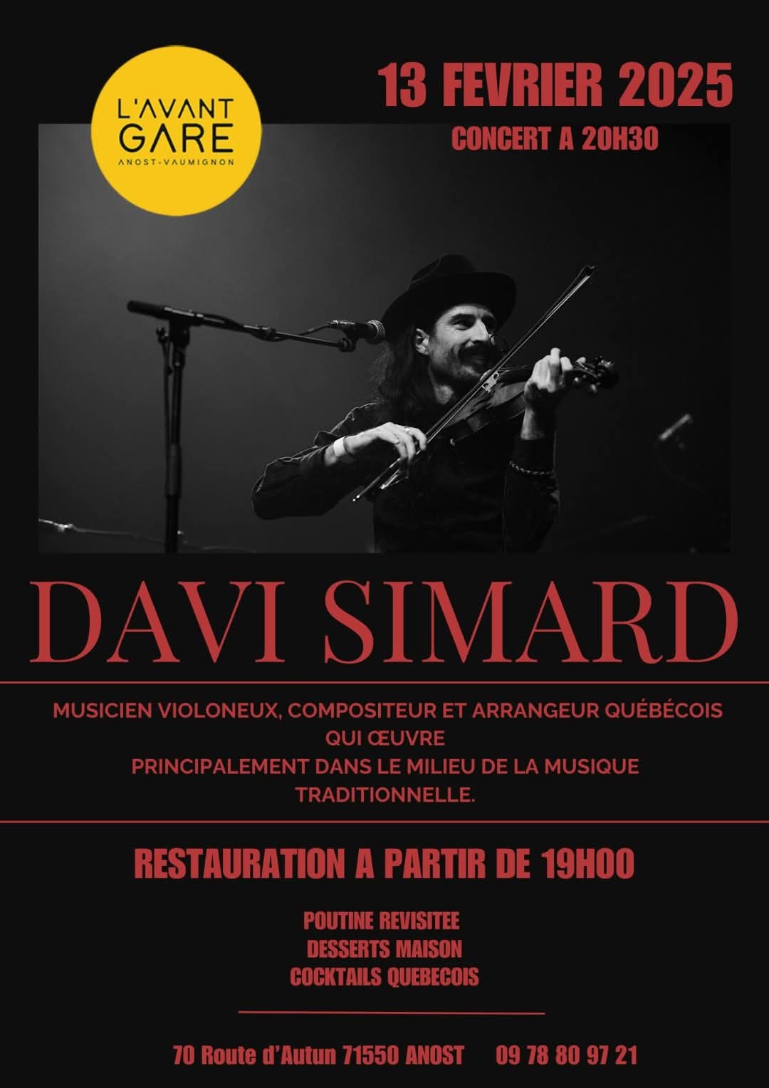 concert davi simard