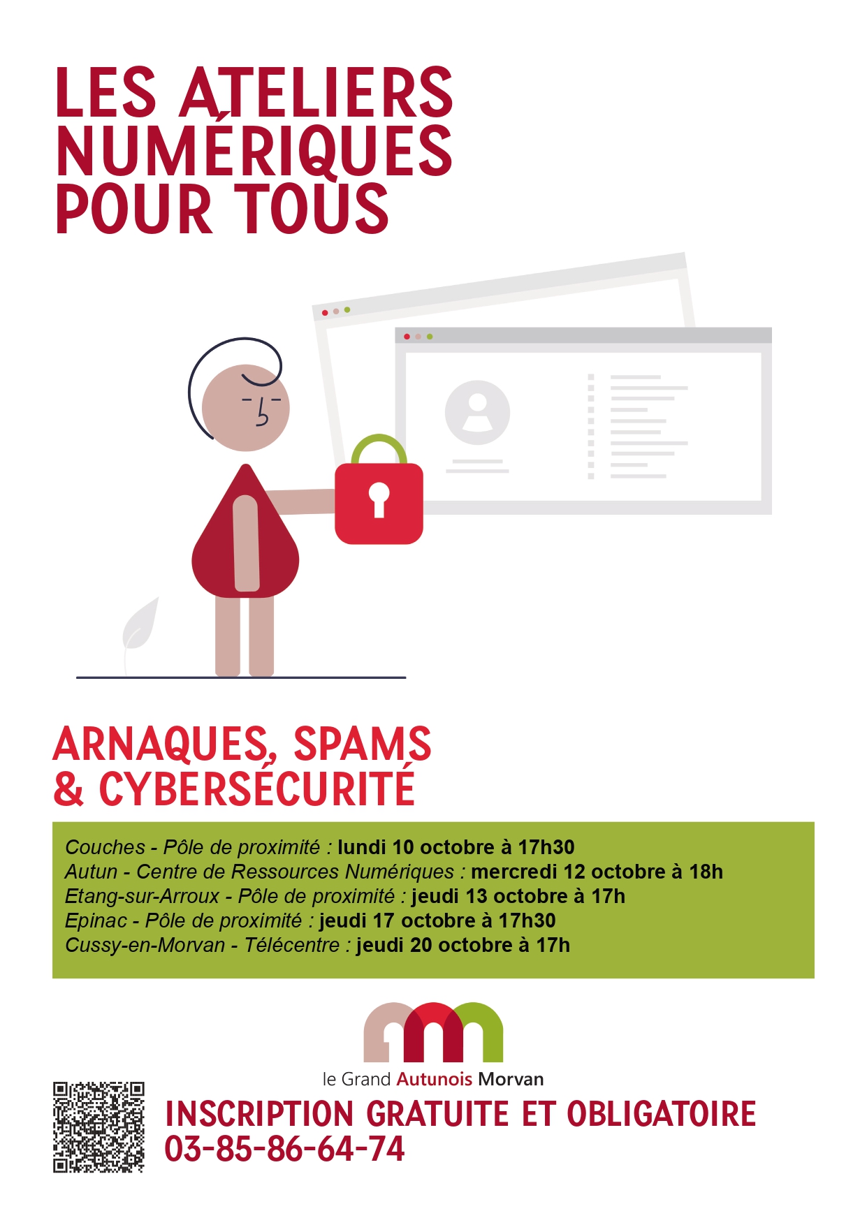 arnaques spams et cybersecurite