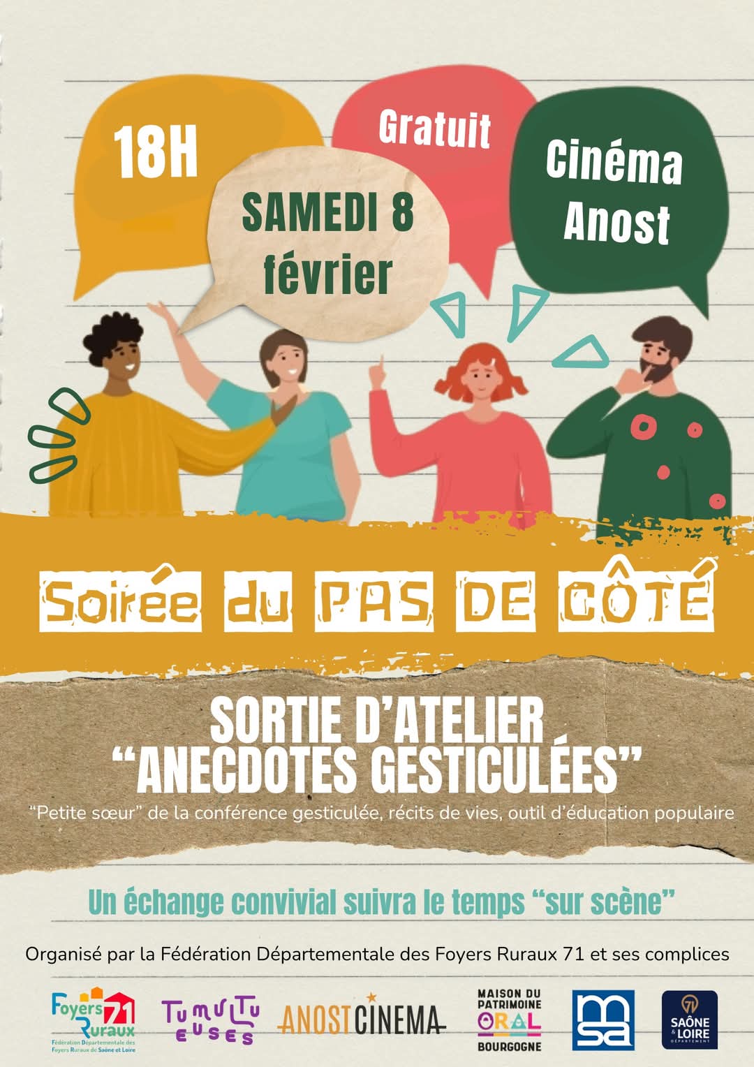 soiree  du pas de cote