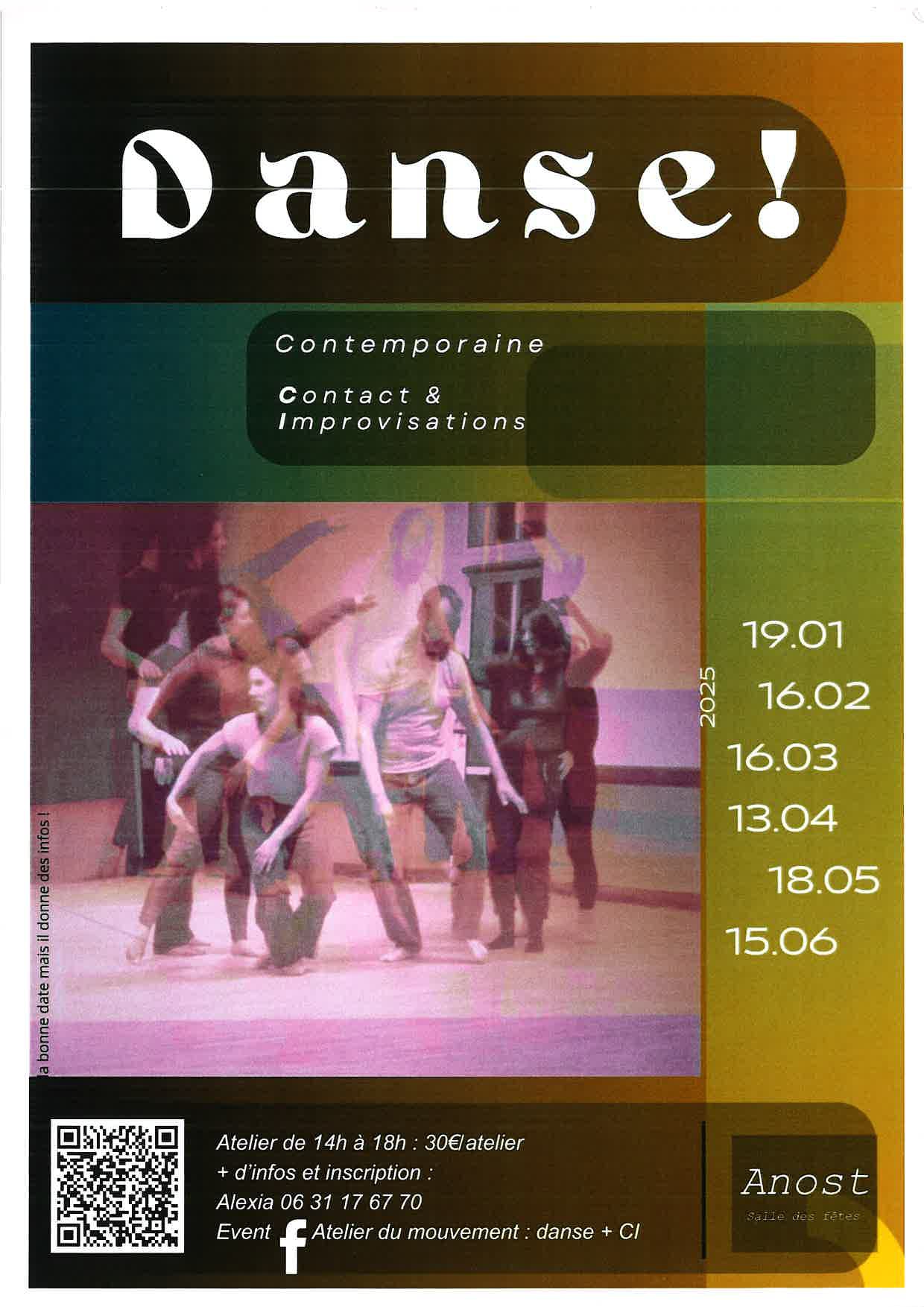 atelier danse contact