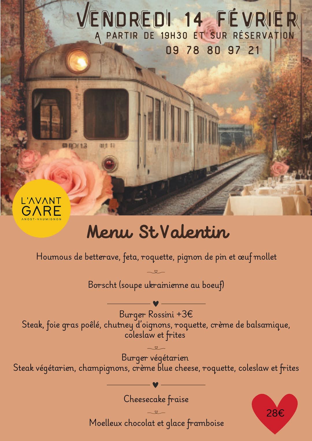 repas 14 fevrier
