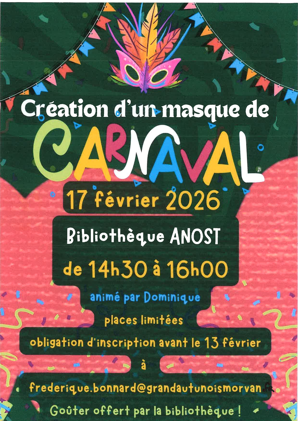 masque de carnaval
